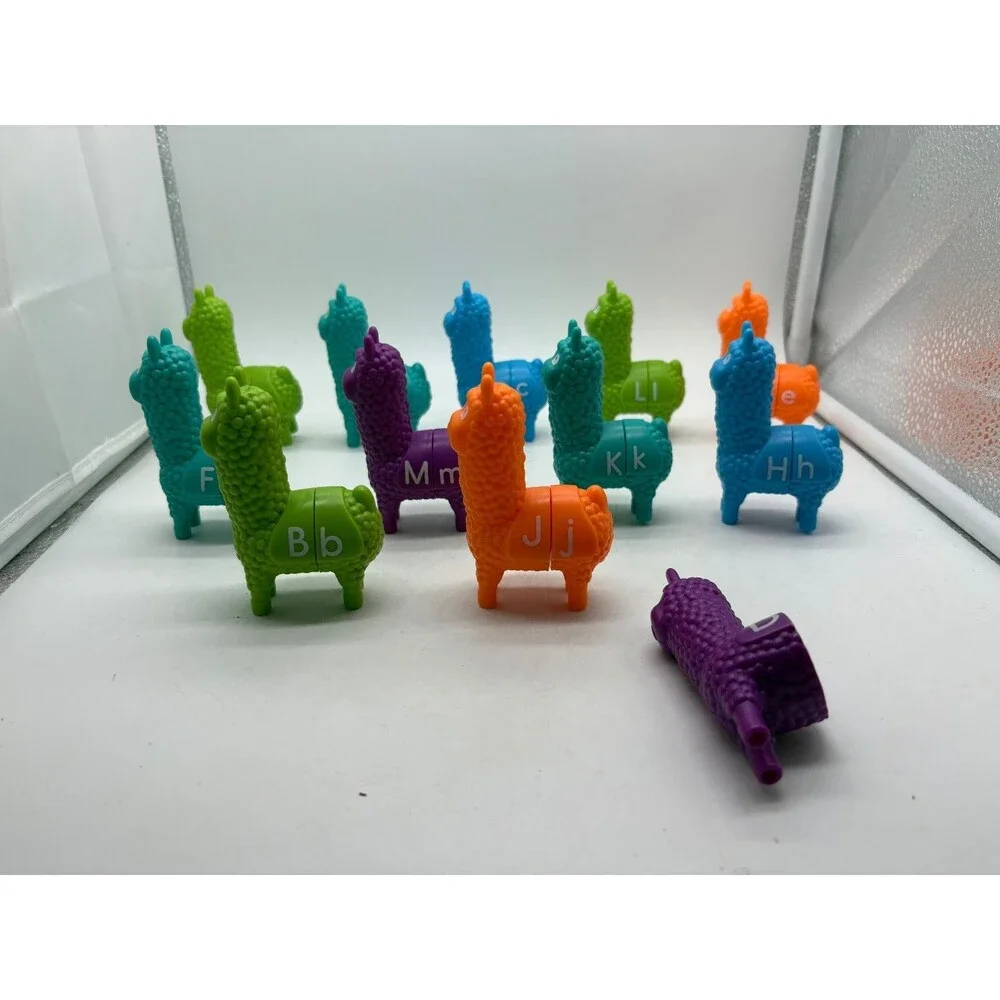 Learning Resources Letter Llamas Snap-n-Learn Alphabet Toy Set Preschool Fun
